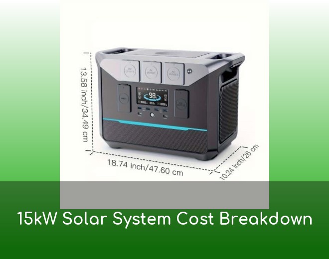 15kW Solar System Cost Breakdown